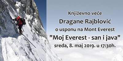 Promocija knjige “Moj Everest – san i java”