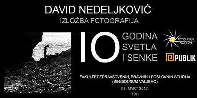 Izložba fotografija Davida Nedeljkovića